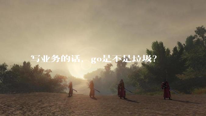 写业务的话，go是不是垃圾？